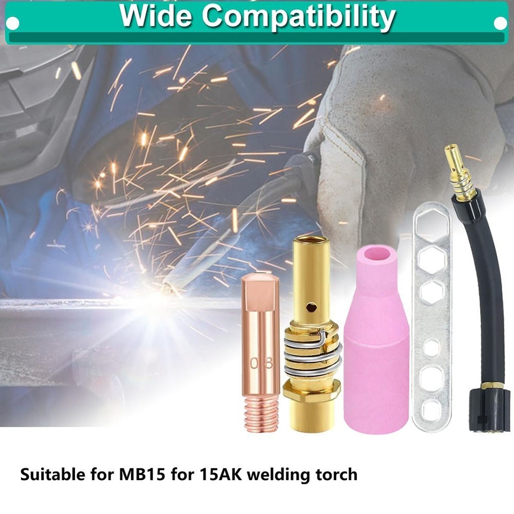 Welding Efficiency Boost Comprehensive 19 PCS Accessory Kit for MB15/TAK