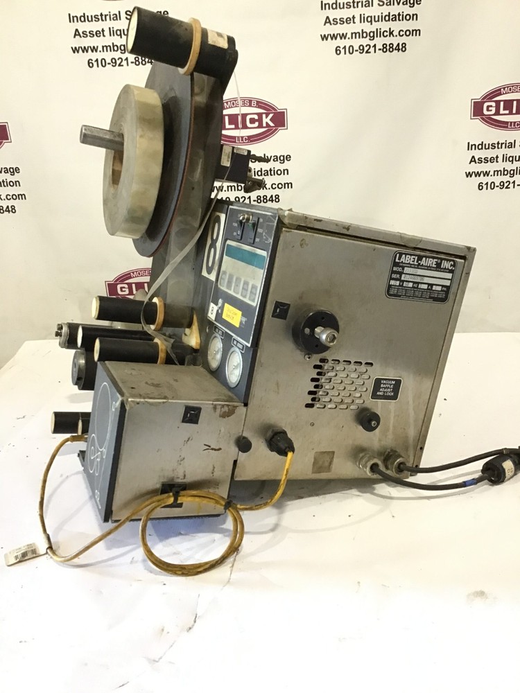 Label-Aire 2111CD Industrial Label Applicator Machine 3A 1PH