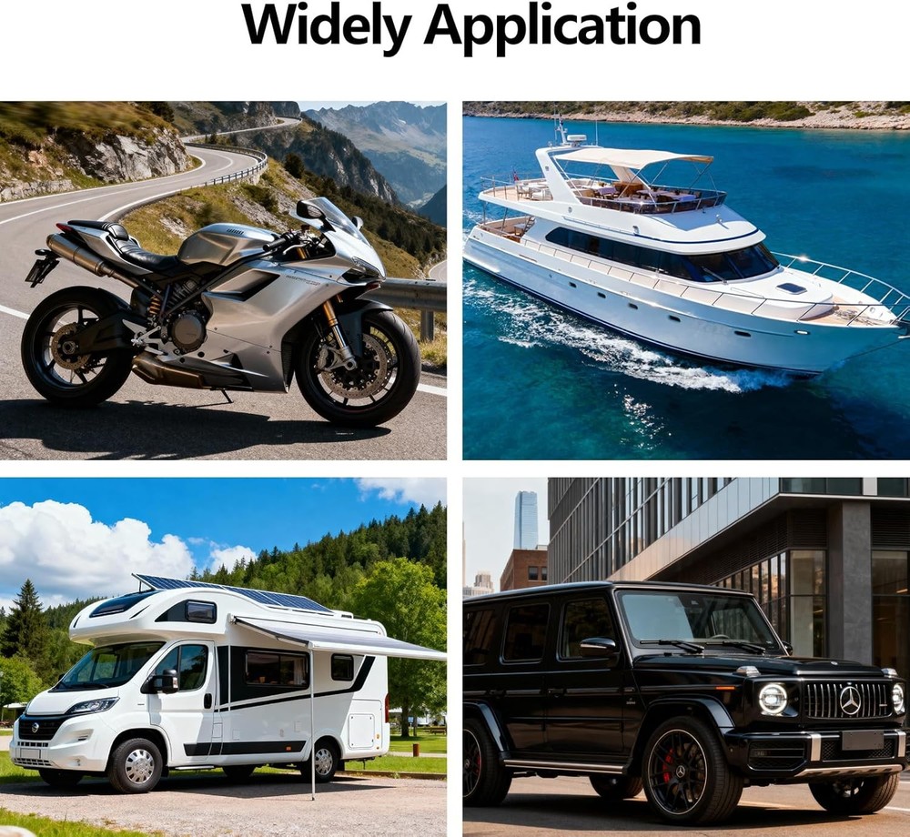 SSGP Heavy Duty 12AWG 12V Fixed Thread Cigarette Lighter Socket Replacement & Ex