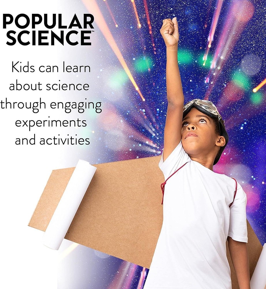 Popular Science Rocket Kit STEM Educational Experiments Activity WOW! Stuff