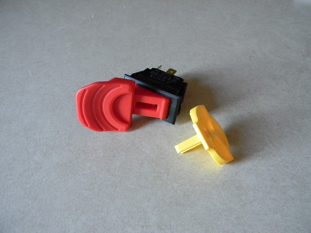 Jet drum sander switch