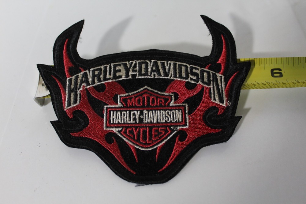 Harley Davidson Motorcycle INFERNO Logo Patch Emblem New