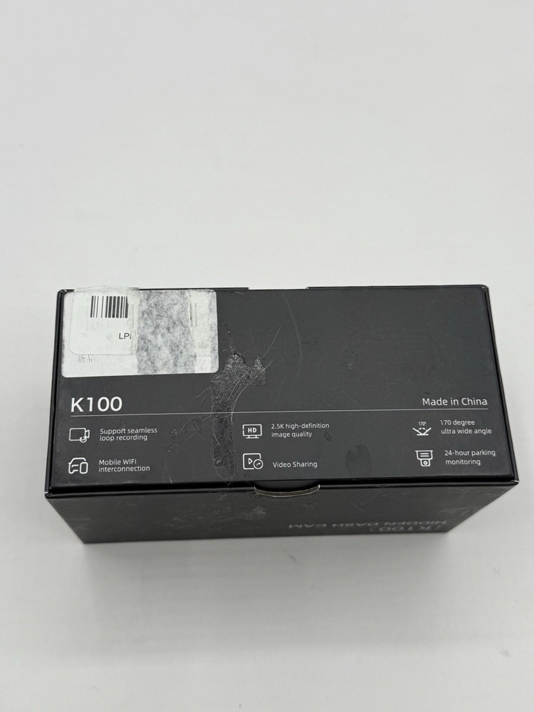 Hidden Dash Cam K100 1080P Car Camera, Front Dash Camera, WiFi