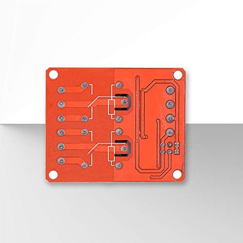 [2-Pack] DC 12V Relay Module 2-Channel Relay Switch with Optocoupler 2CH-12V-2