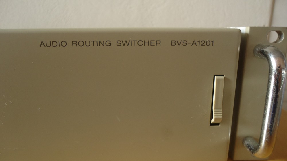 SONY BVS-A1201 Audio Routing Switcher