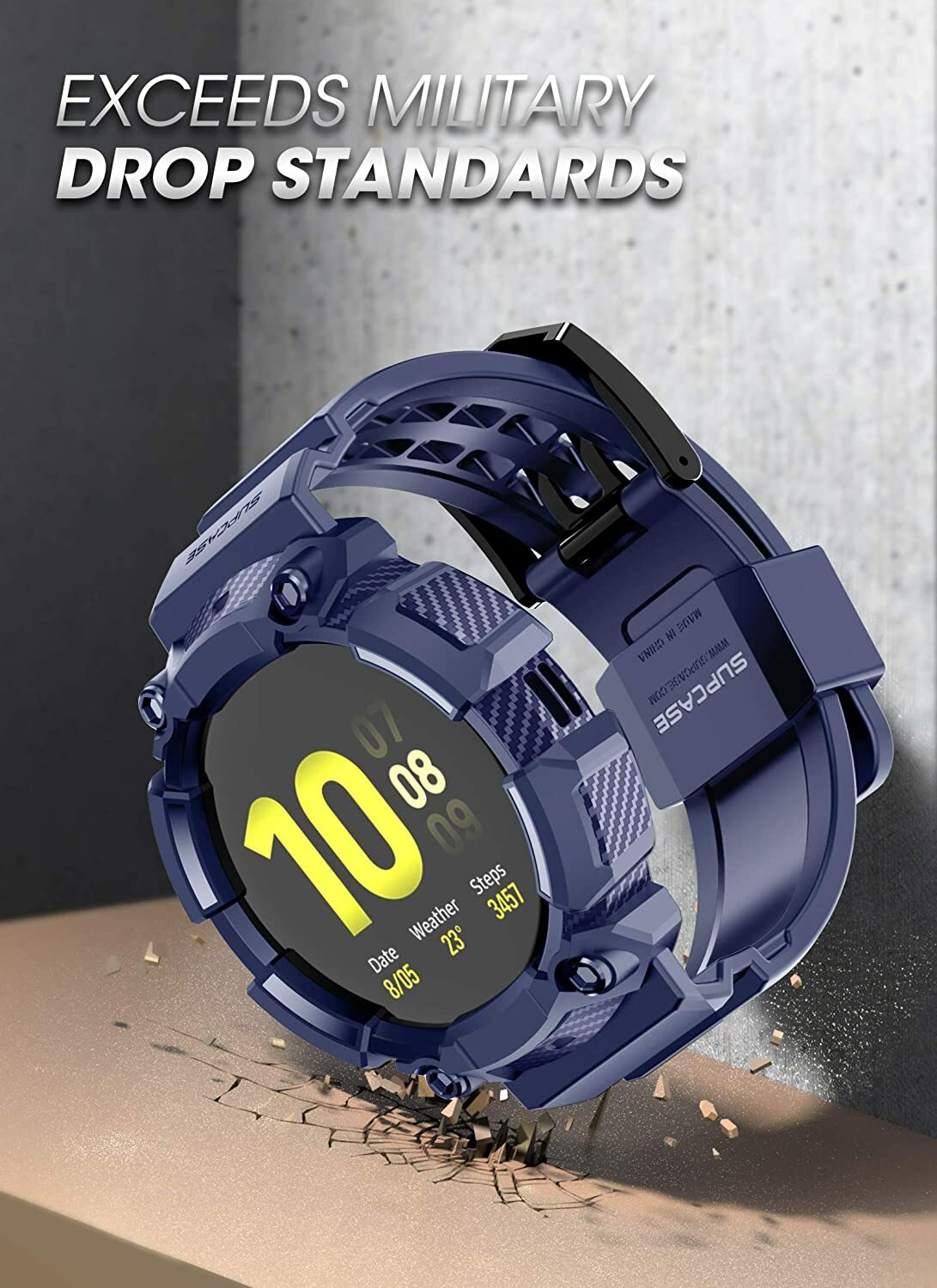 For Samsung Galaxy Watch 6 6Classic 5Pro 5 4 3 Active2 SUPCASE UBPro Strap Bands