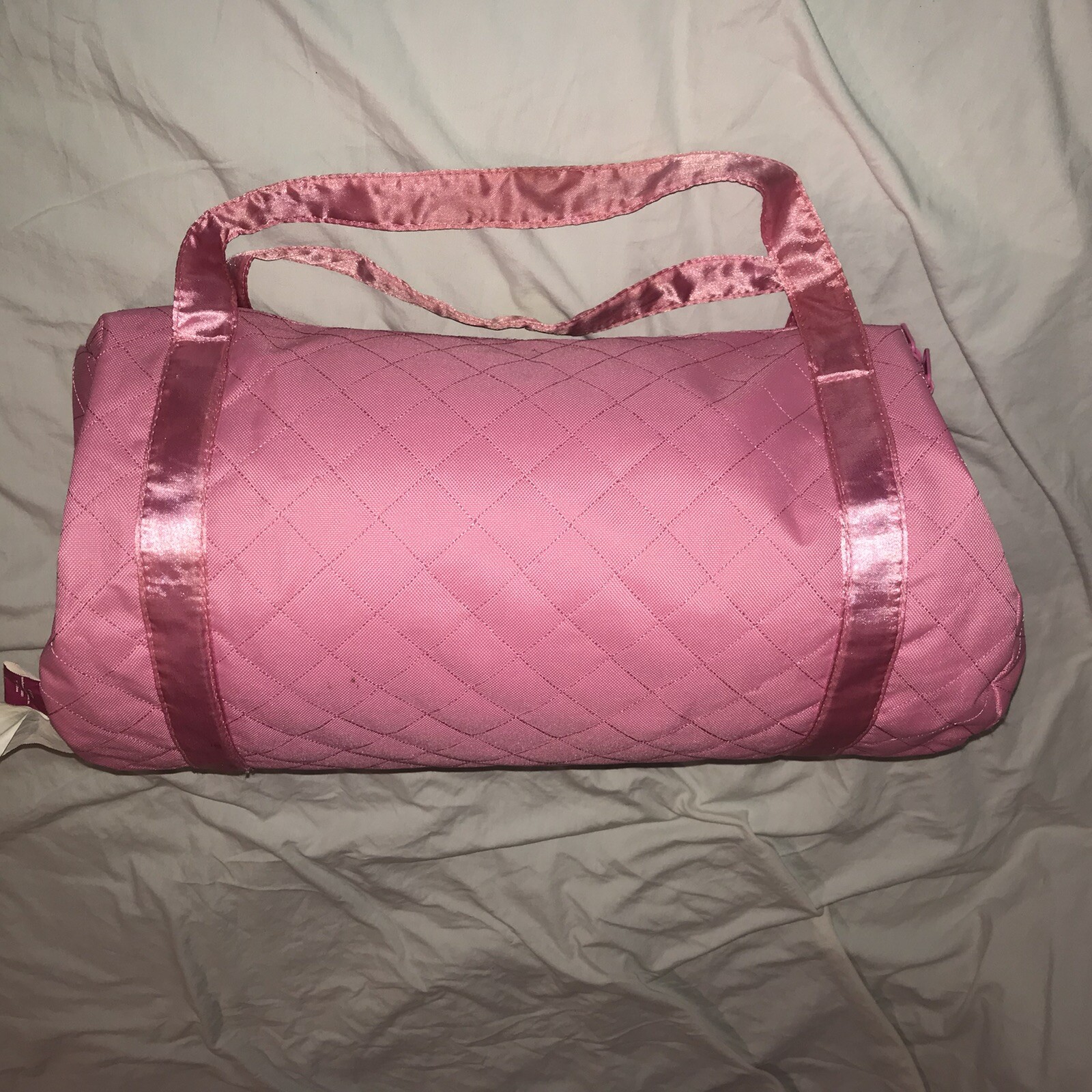 Disney Princess Aurora, Belle & Cinderella Kids Pink Duffle Bag And Sleeping Bag