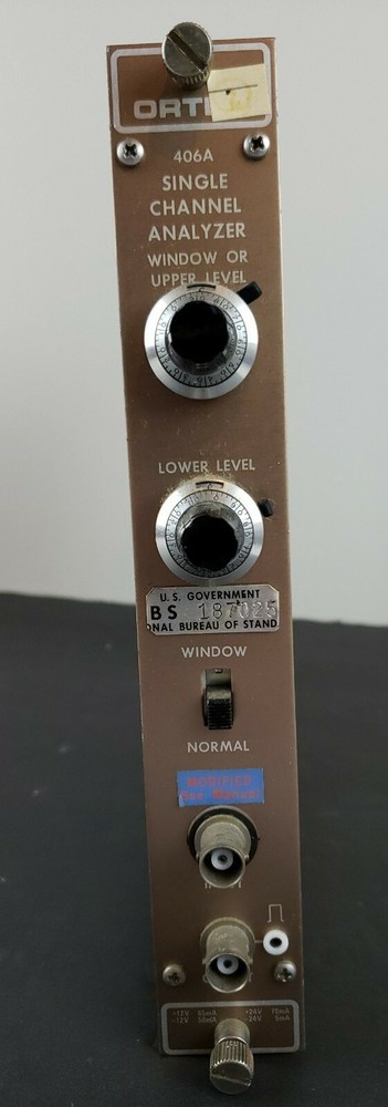 Ortec Single Channel Analyzer Model 406A