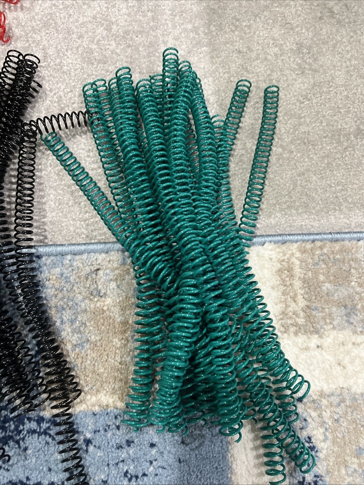12 Mm Multi Color Binding Coils 12inches