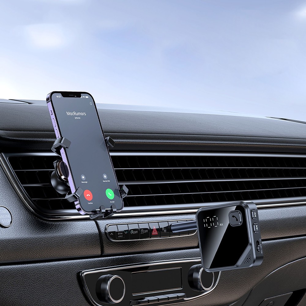 Bluetooth 5.4 Audio Transmitter Receiver for Stereo System Hands-Free Calling