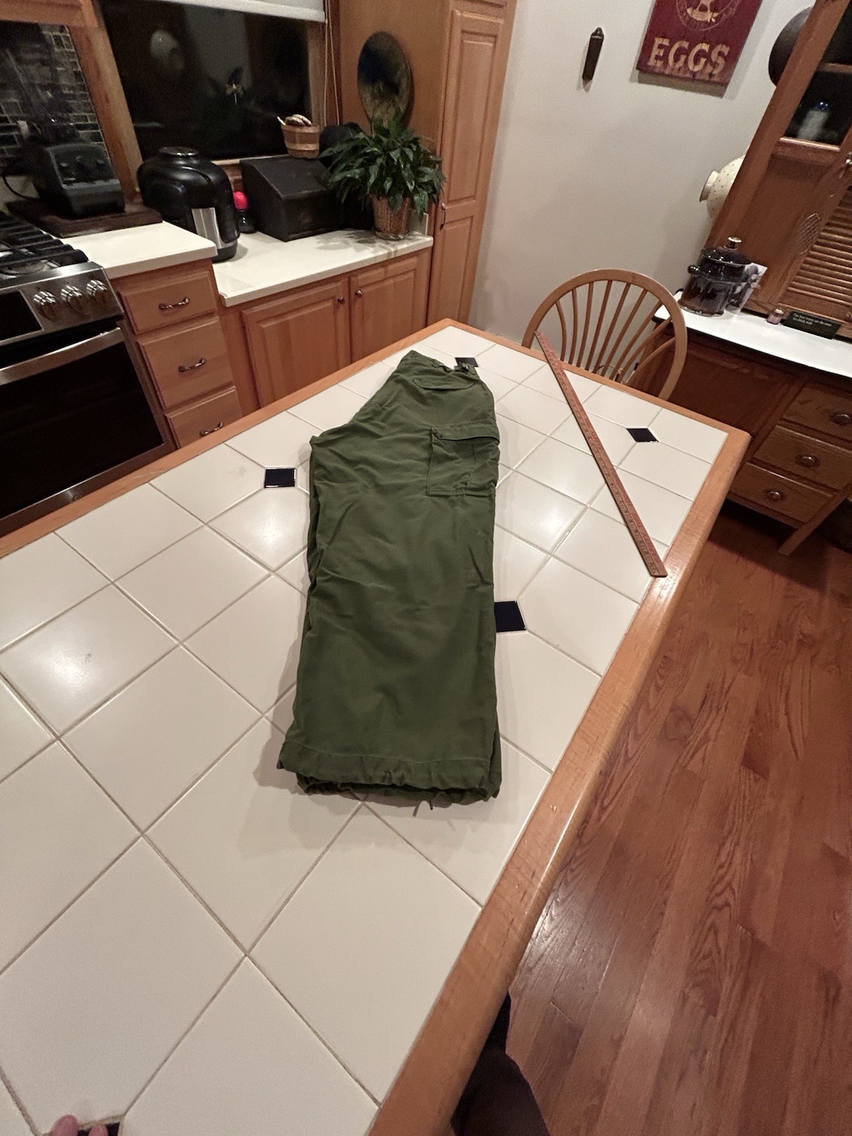 VTG NOS M51 Field Shell Trousers M-1951 Army Military Pants Medium Regular 34x29