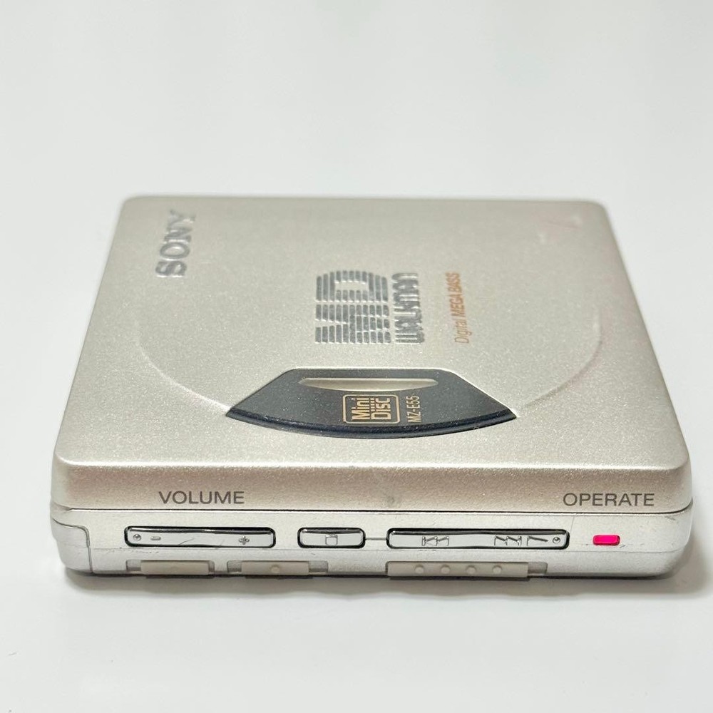 SONY MD WALKMAN Portable MD Player MZ-E55 Operation confirmed