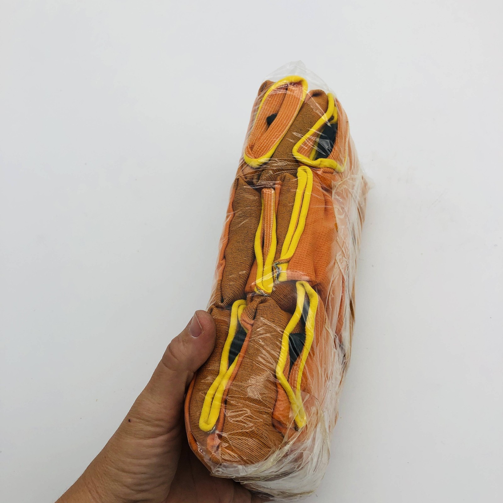 Maxiflex 34-8014 Cut Resistant Gloves XL Micro-Foam Nitrile Hi Viz Orange 12 Prs