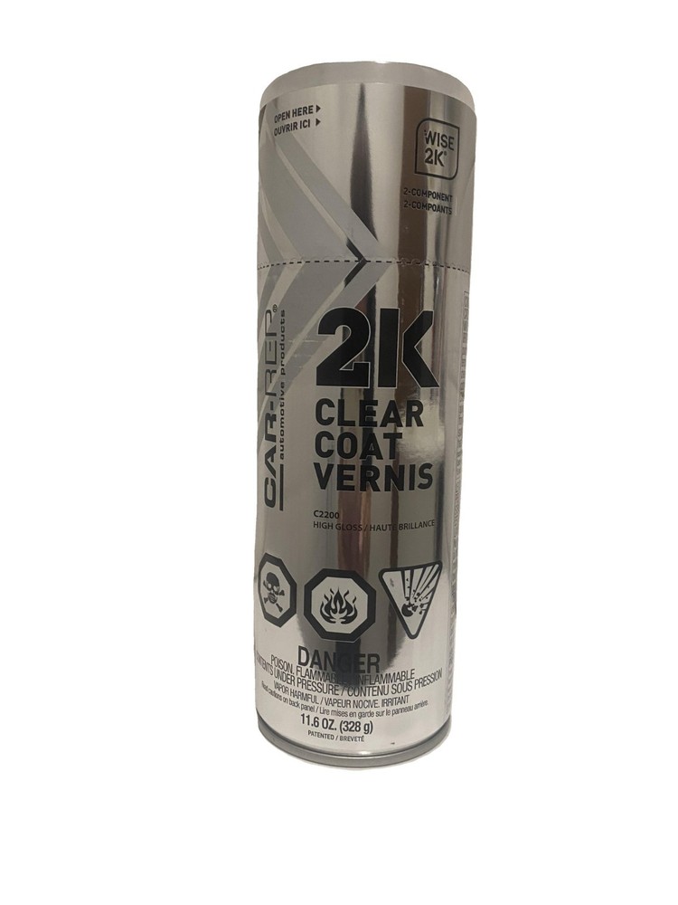 Car-Rep® 2K Polyurethane Clear Coat with Wise 2K Technology, High Gloss