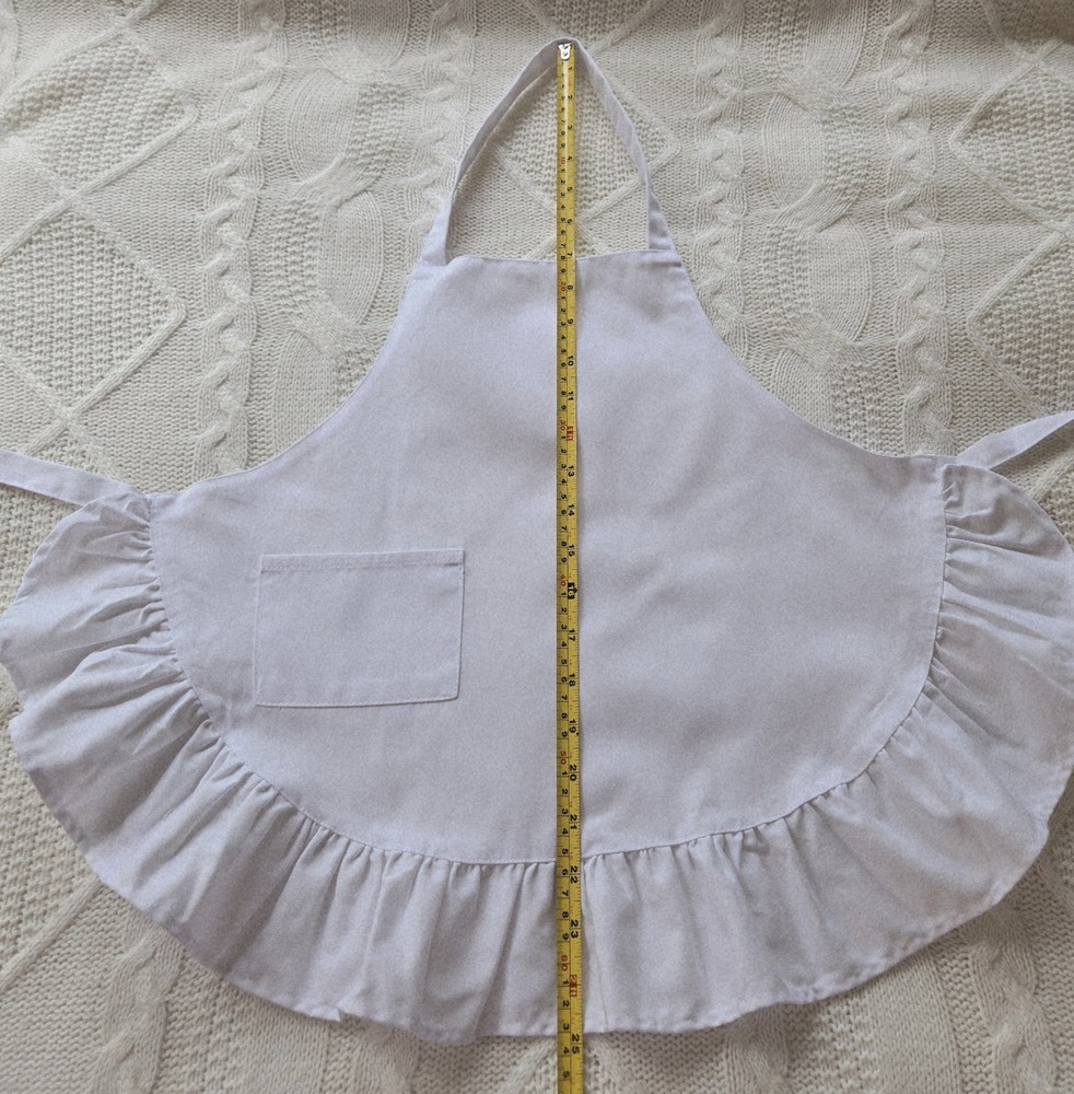 Child's Apron With Ruffle