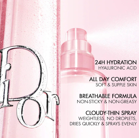 NIB 100% AUTHENTIC DIOR Backstage Airflash Mist Makeup Setting Spray, 3.4 oz