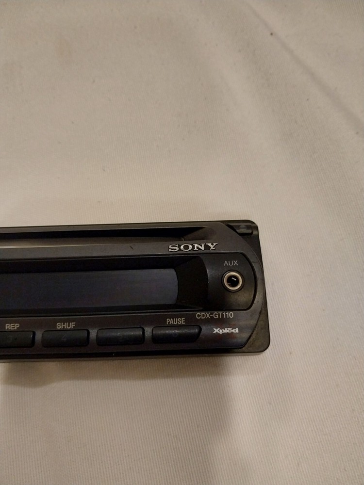 Sony cdx-gt110 faceplate