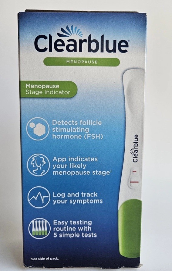 Clearblue Menopause Stage Indicator - 5 Test Sticks Exp 02/26 New!