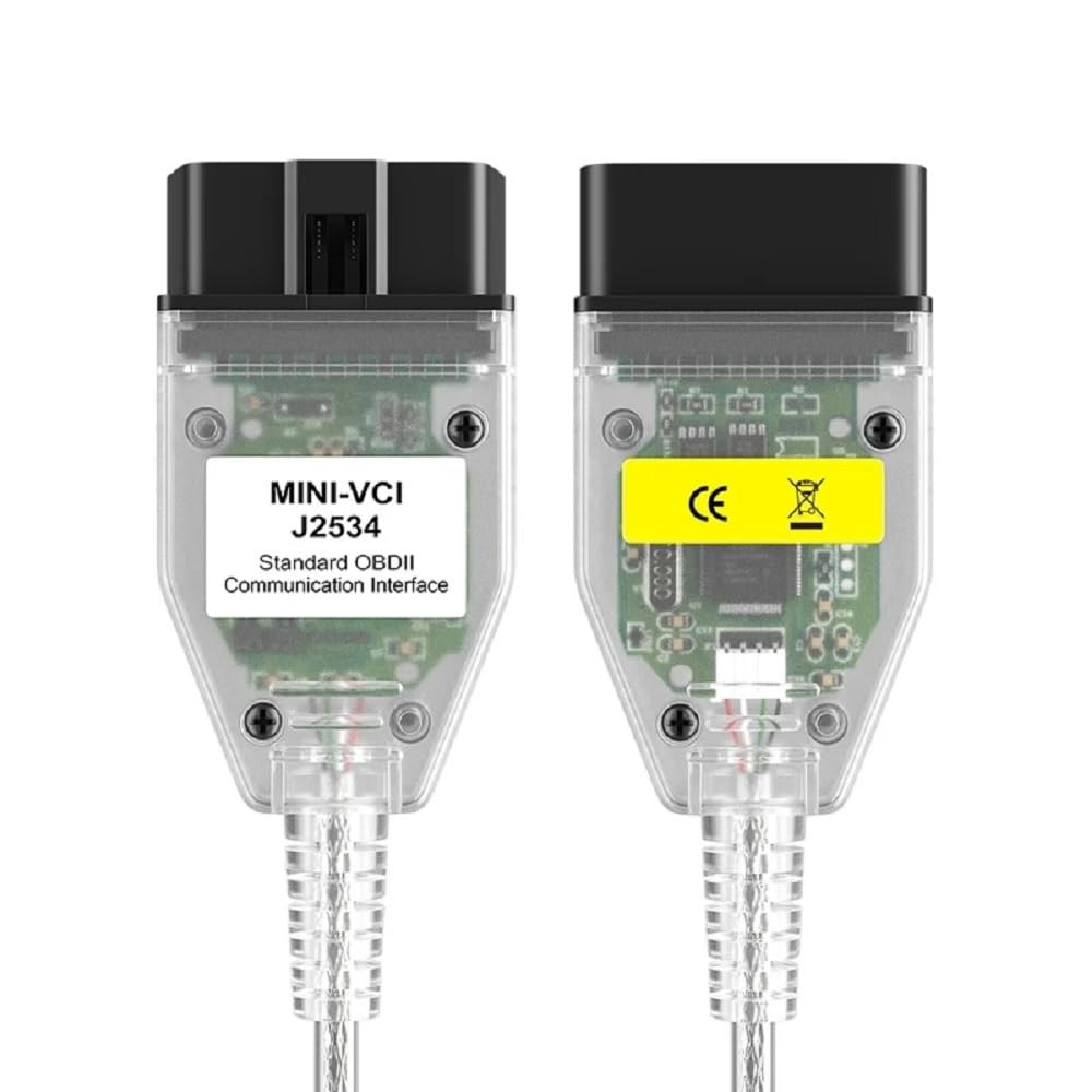 PARANNIC Mini VCI J2534 Cable V18.00.008 Latest Version, OBD2 Cable...