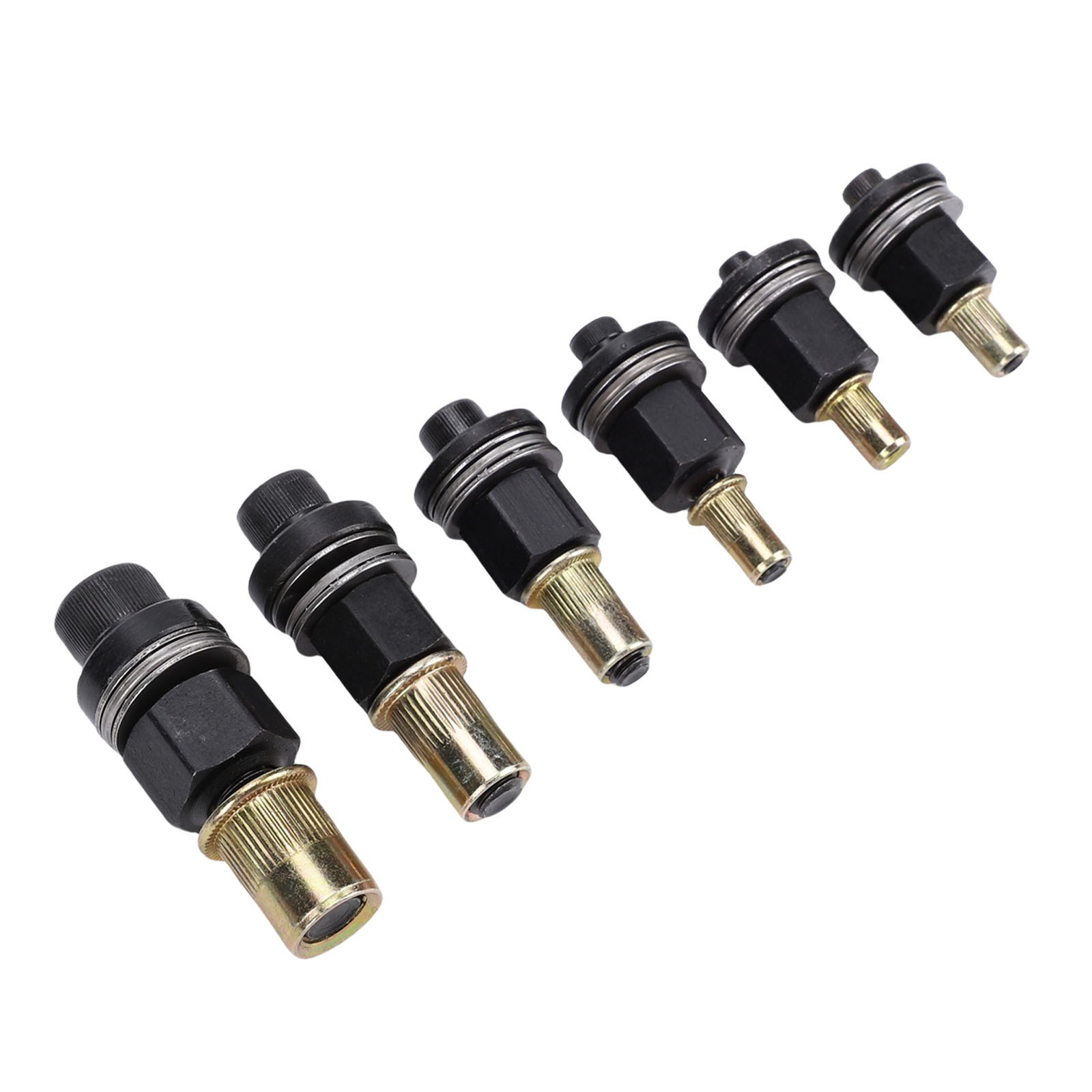 6-Piece SAE & Metric Rivet Nut Tool Set Manual Rivet Nut