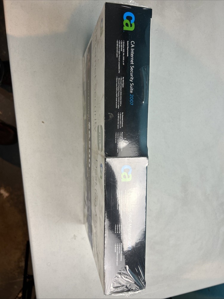 CA Desktop DNA Migrator & Internet Security Suite 2005 Version Vintage