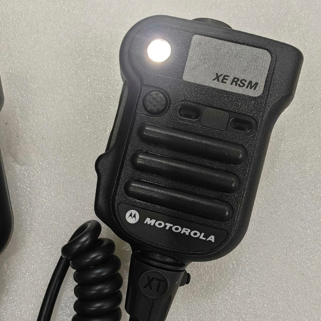 USED Motorola XE RSM Microphone Speaker black for APX Radio Series