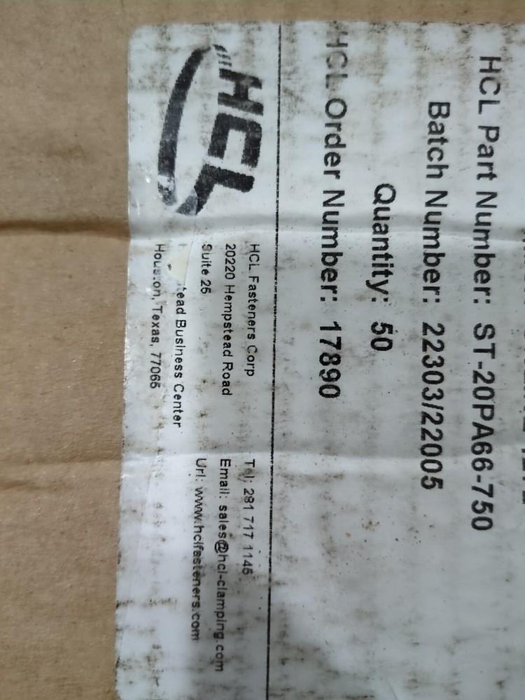 49 Piece Hcl Pa 66 Tie Wrap
