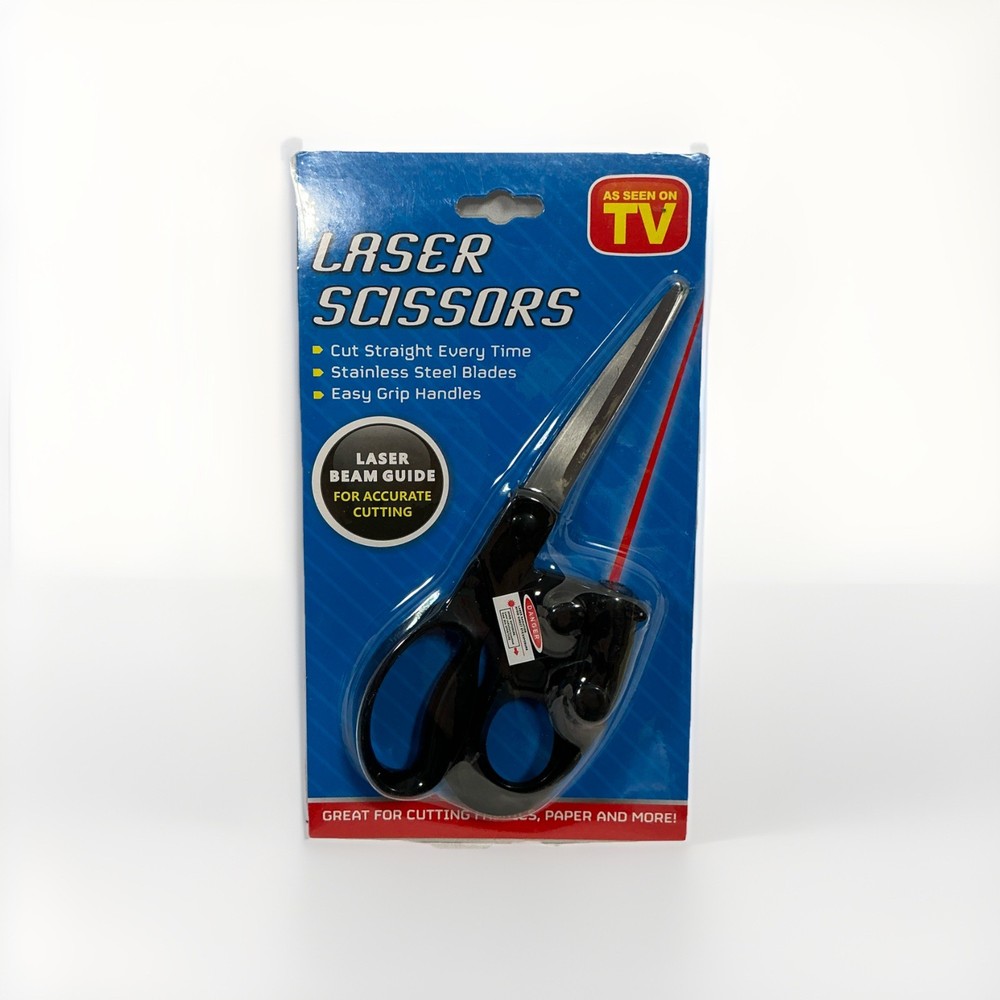 Multifunctional Laser Scissors Cuts Straight Fast Laser Guided Scissors