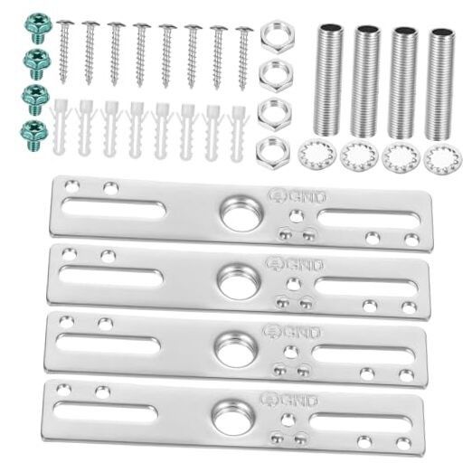 4 Inch Ceiling Light Fixture Mounting Bracket Kit, 4 PCS Light Crossbar