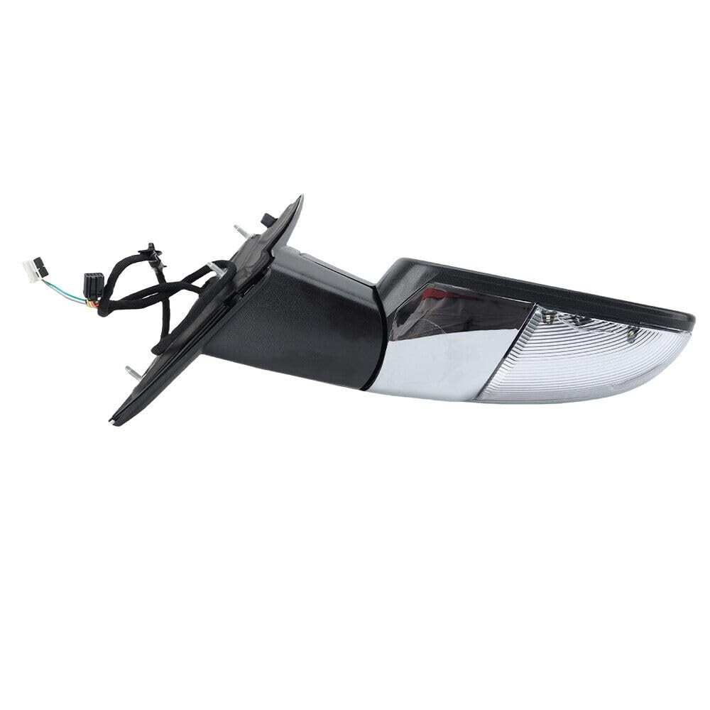 Right Chrome Rearview Door Side Mirror Assembly for Dodge Ram 1500 2500 3500