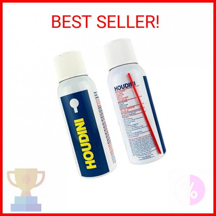 Houdini 2.5 Lock & General Purpose Cleaner Lubricant