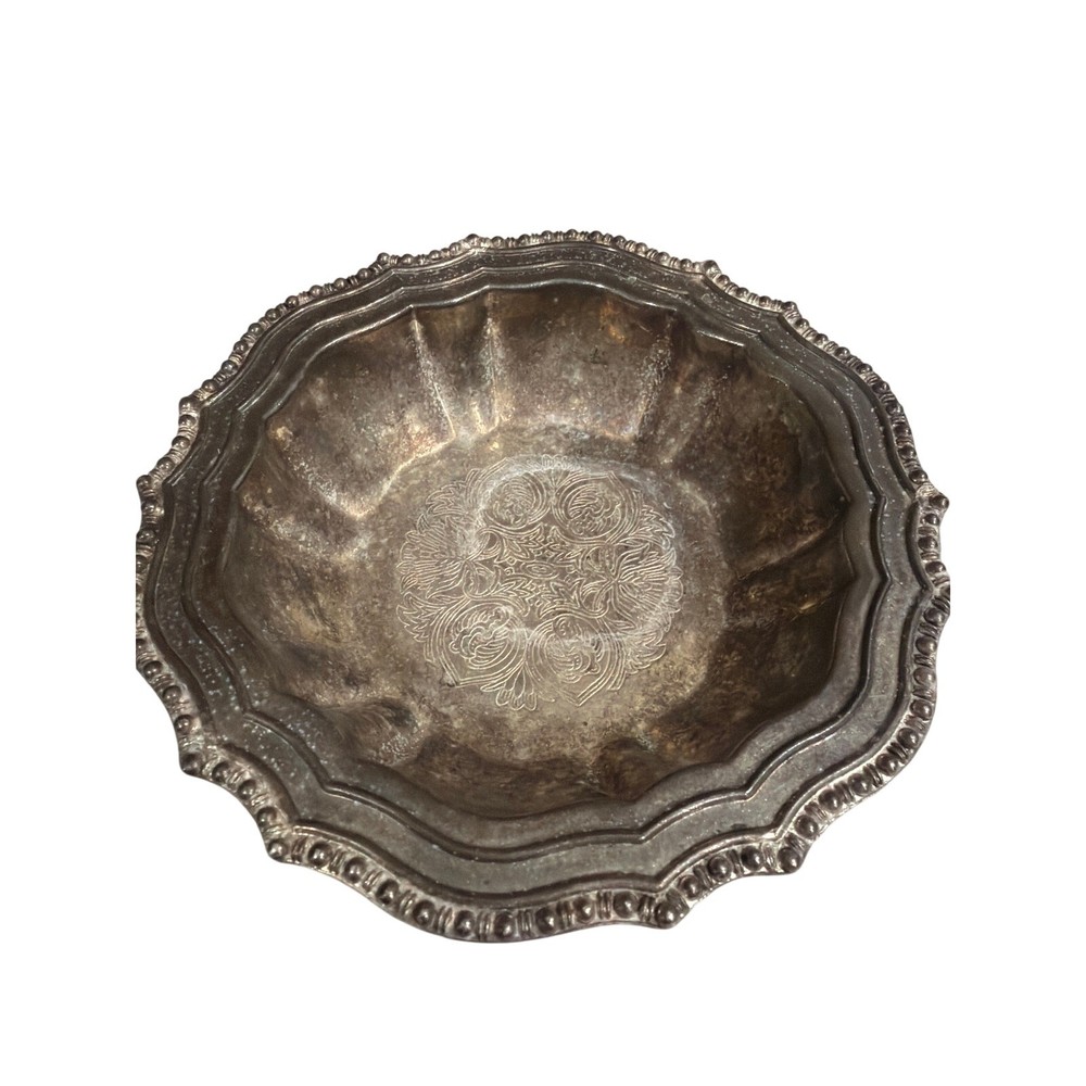 Vintage Avon Hudson Manor Collection HMC silver-plated bowl Italy