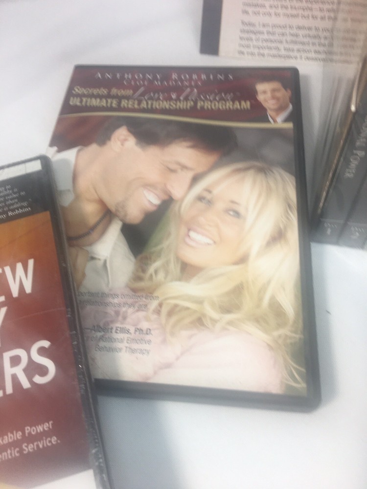NEW Anthony Tony Robbins Collection Multiple Sets