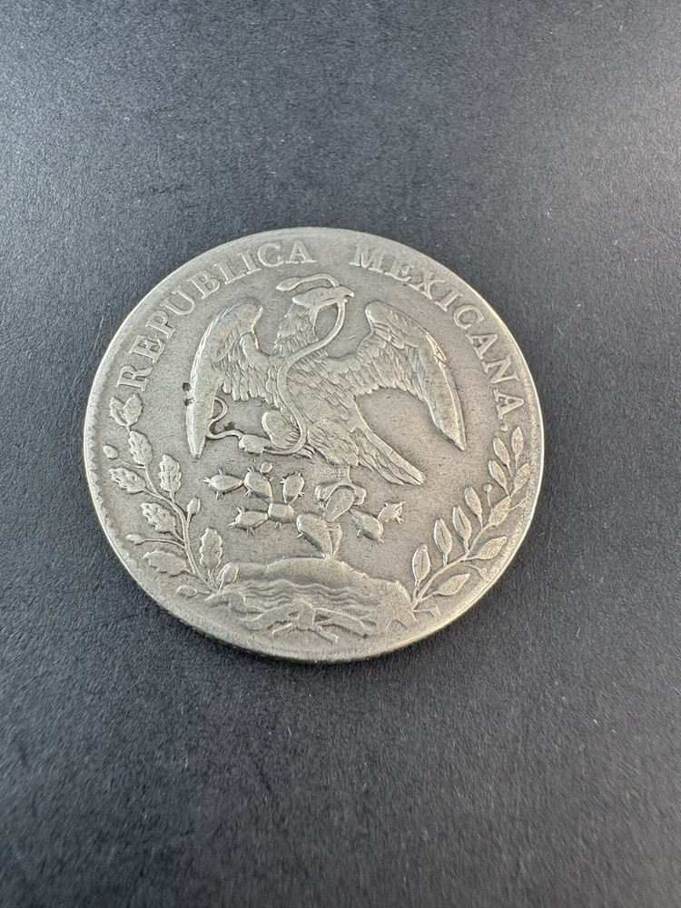 Mexico 1894 Mo AM Silver 8 Reales Circulated