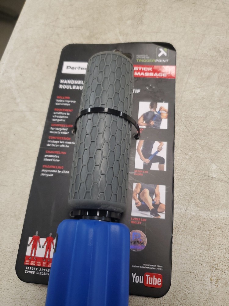 Perfect Massage Rotating Stick Roller/Trigger Point Performance Therapy 20"