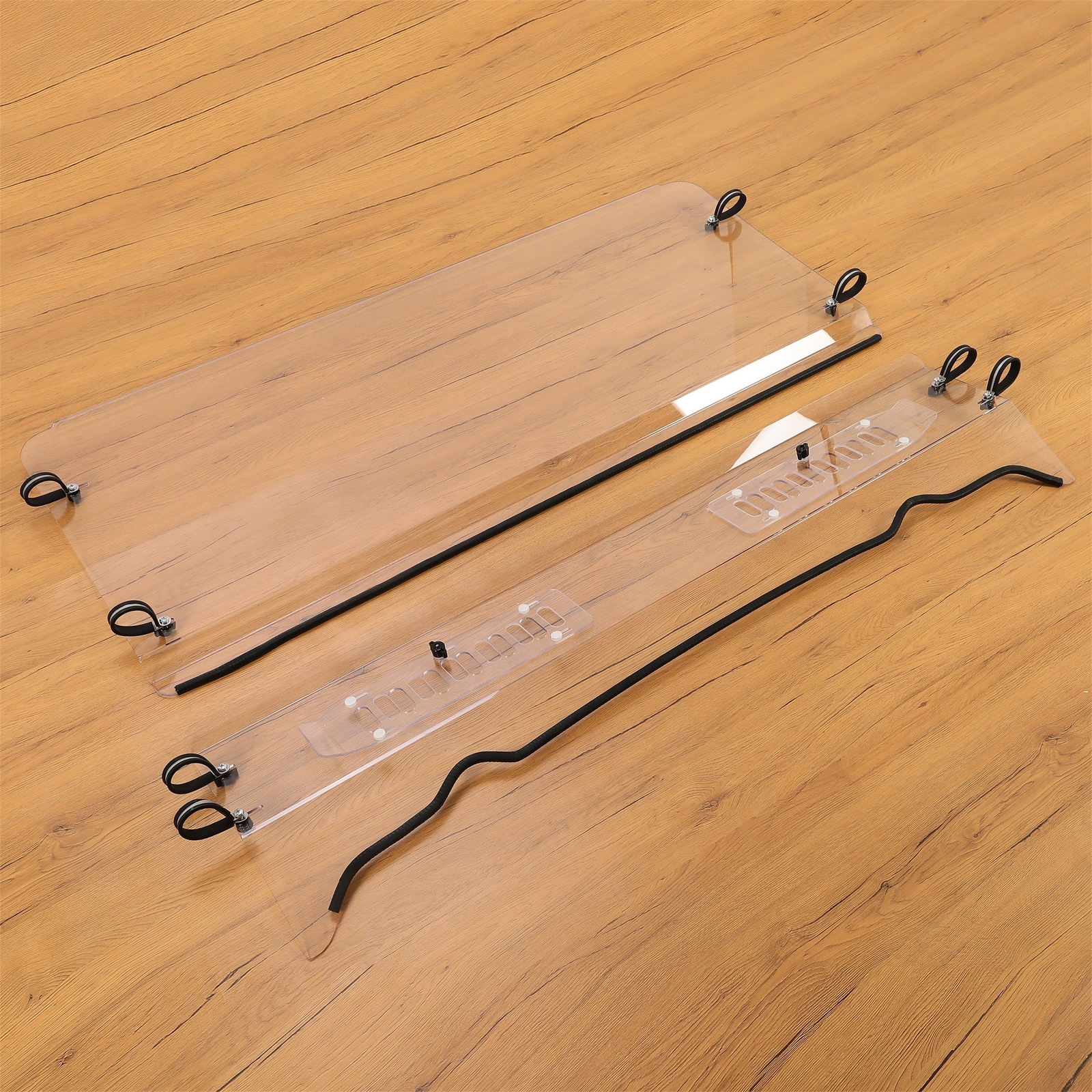 Clear Front Vented Windshield For Polaris Ranger XP 500/ 700 800/ 570 Full Size