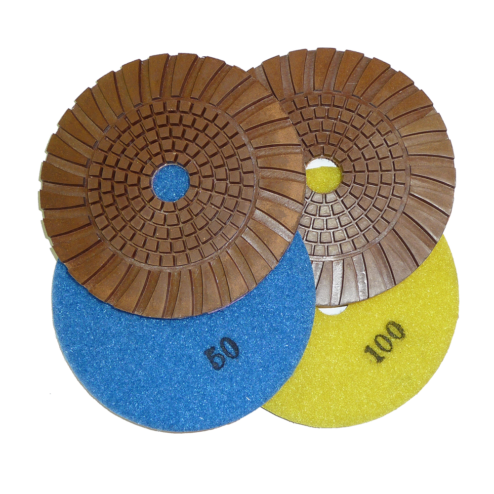 4" Copper Ring Diamond Polishing Pads