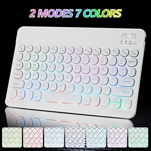 Bluetooth Keyboard and Mouse Combo for iPad - Rechargeable Wireless Keyboard.