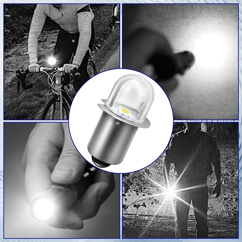 4-Pack 18V Xenon Bulb Replacement for Ryobi Flashlights & Work Lights