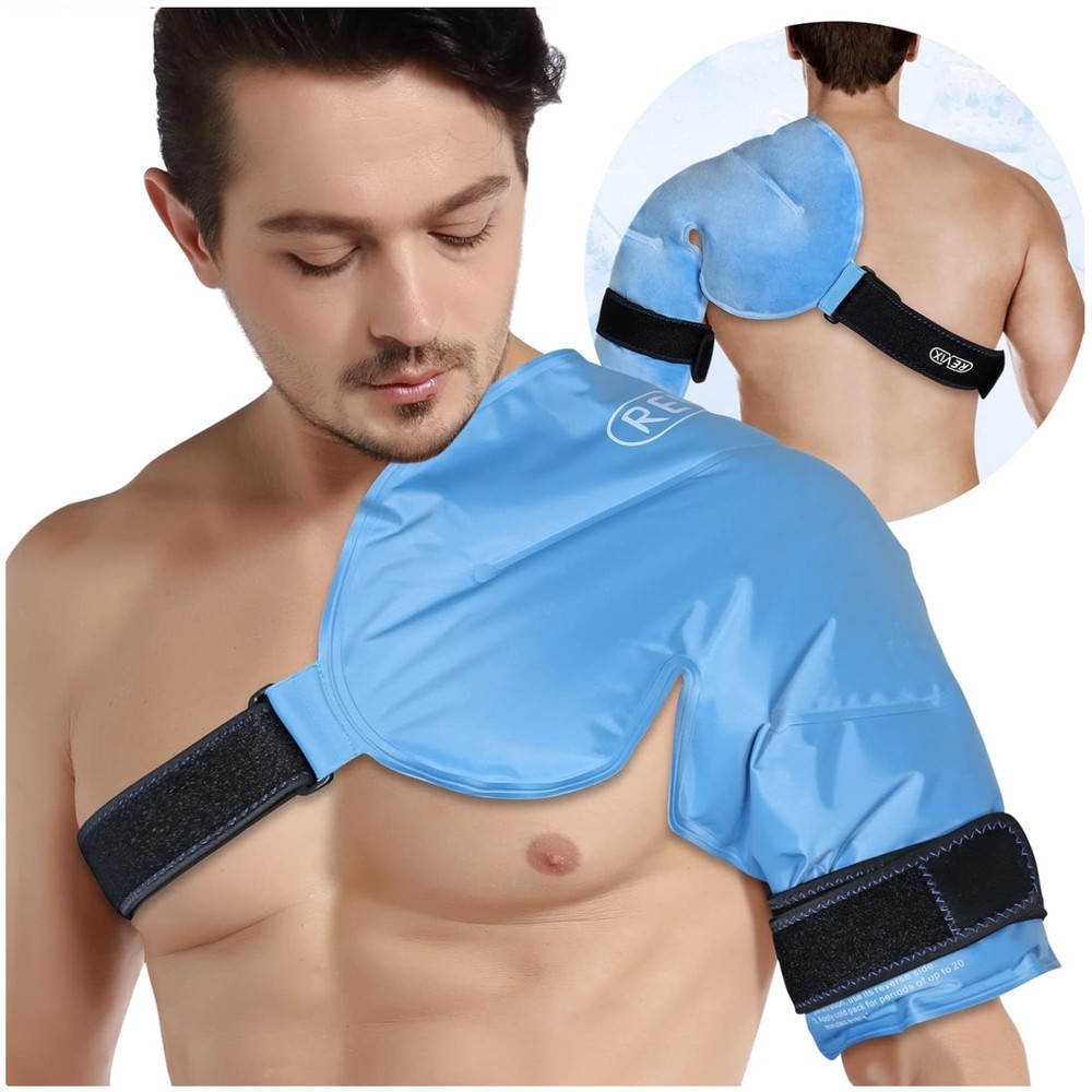 Flexible Shoulder Ice Pack with Long Lasting Relief