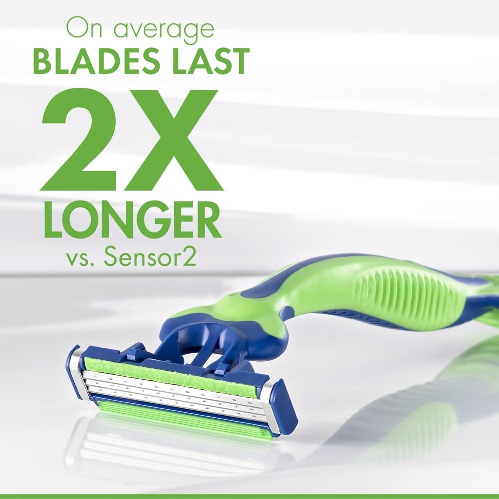 Gillette Sensor3 Disposable Razor - Green