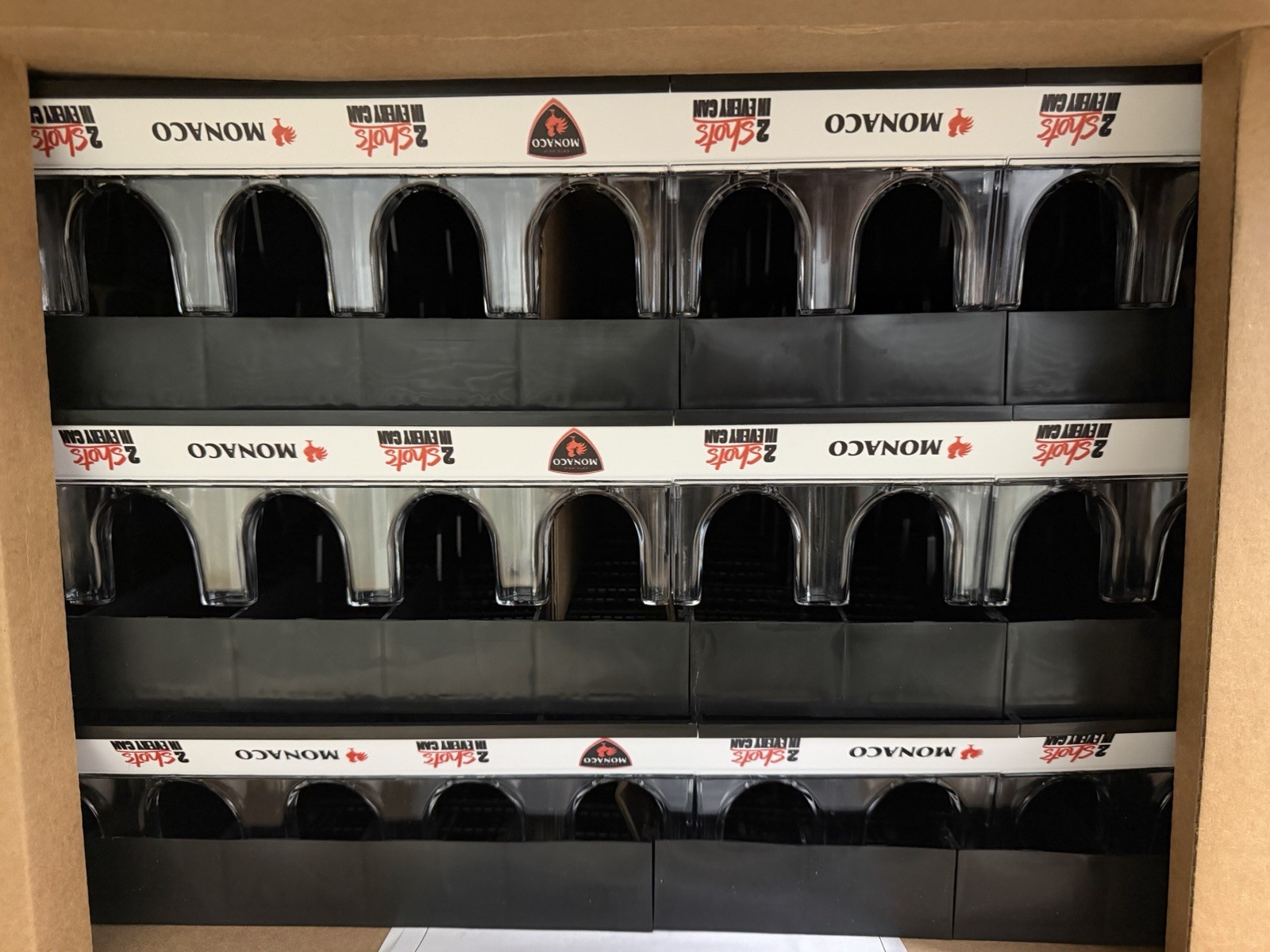 PFI Cool Glide 20/20 Cold Vault Beverage Dispenser 11 Wide, 28" Deep - Box of 6