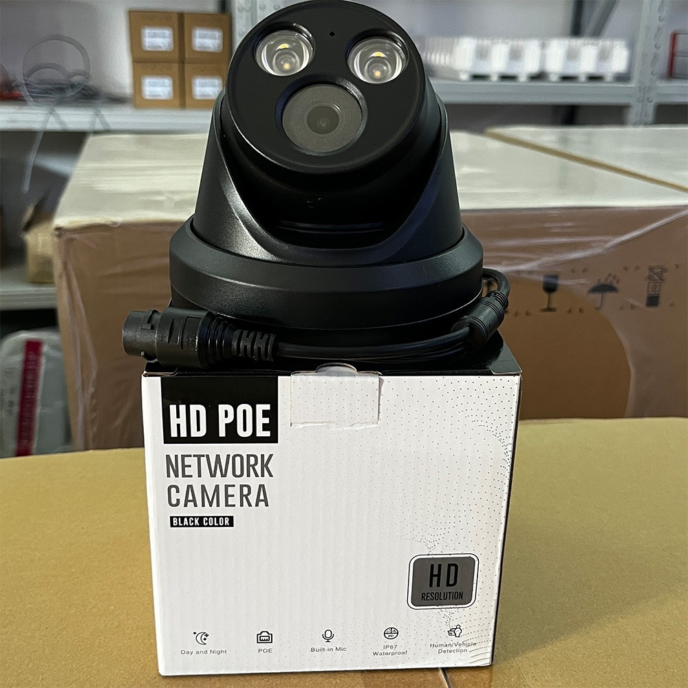 6PACK VIKYLIN 5MP Full Color Night Vision Turret Security Camera Smart Detection