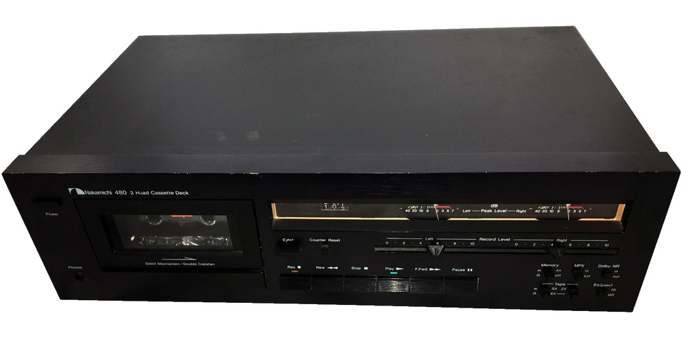 Nakamichi 480 2 head cassette deck Recently Serviced