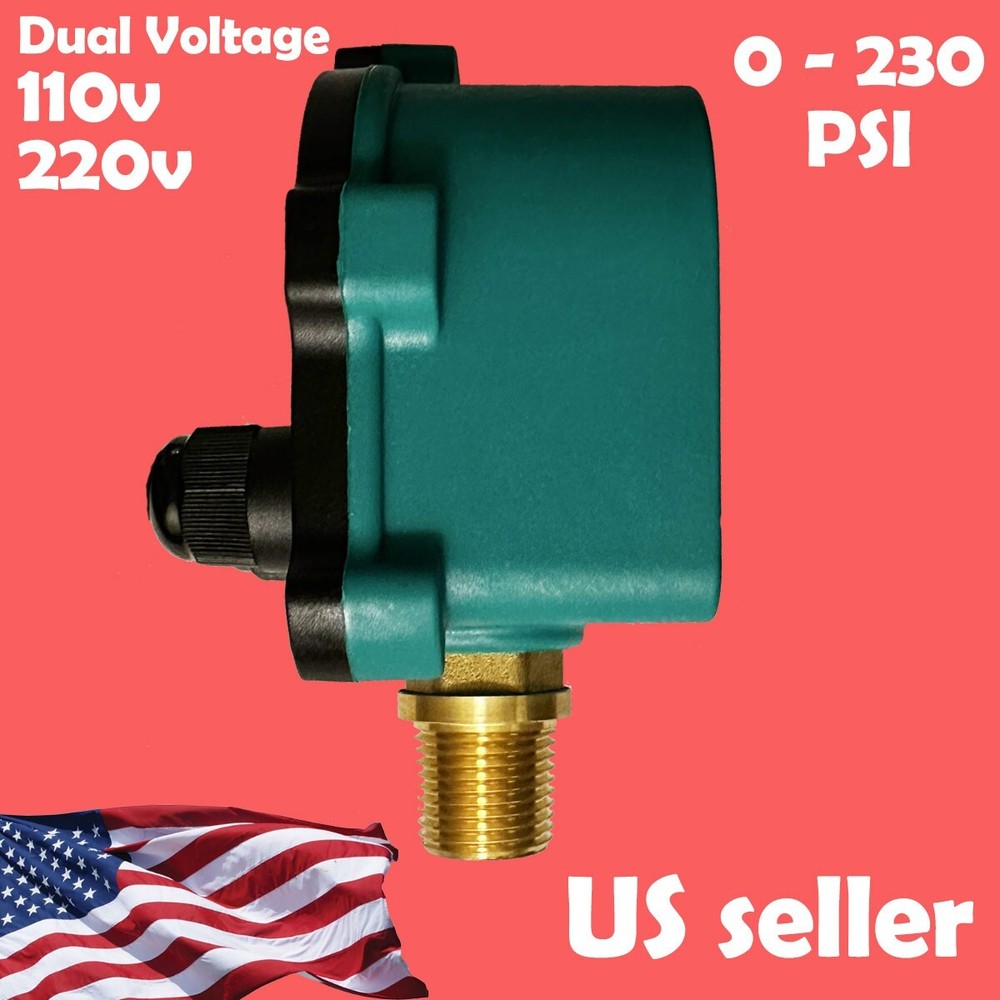 110V/220V 230PSI GamaTech Digital Pressure Controller Well Water Pump Switch