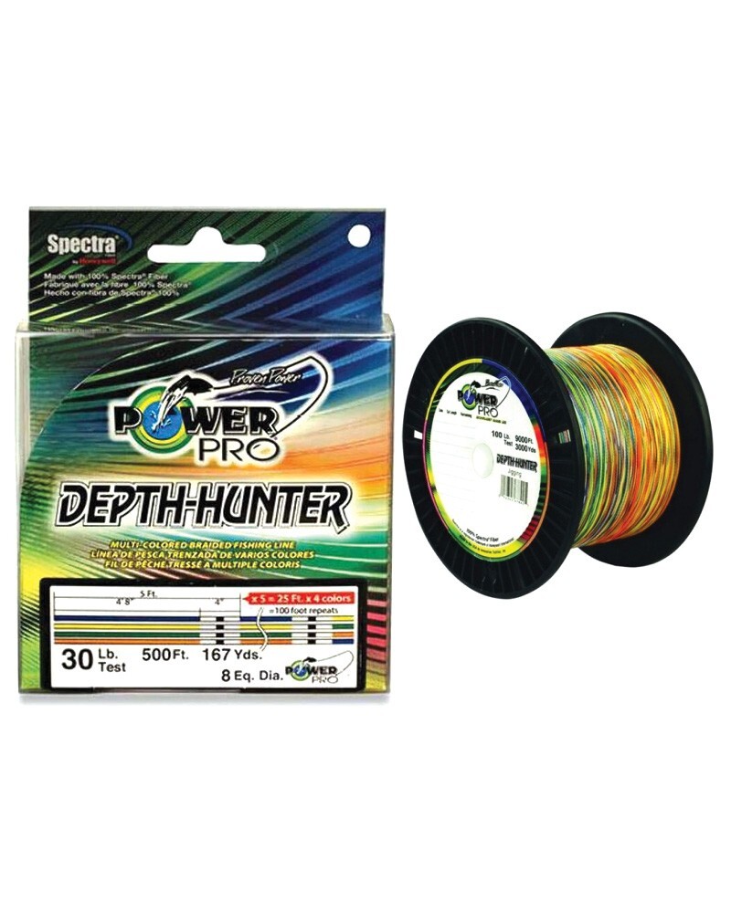 Braided Depth-Hunter 300m 0.28mm Power Pro