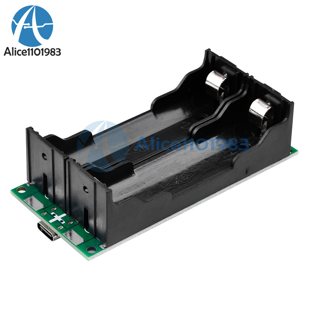 3A 5V9V12V 18650 Lithium Battery Charging Module UPS Power Supply Module Type-C