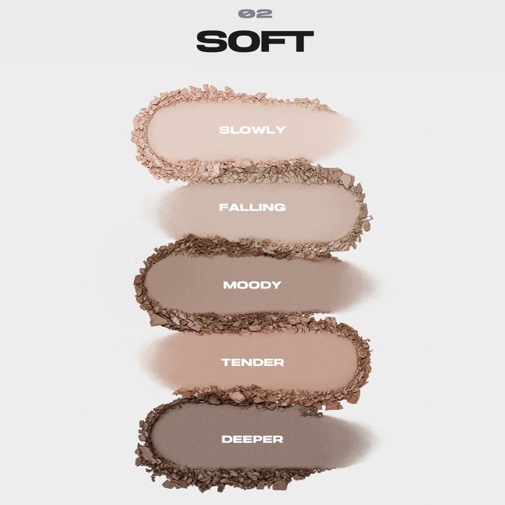 ABOUT TONE Return To Basic Shadow Palette 9g 6colors K-Beauty