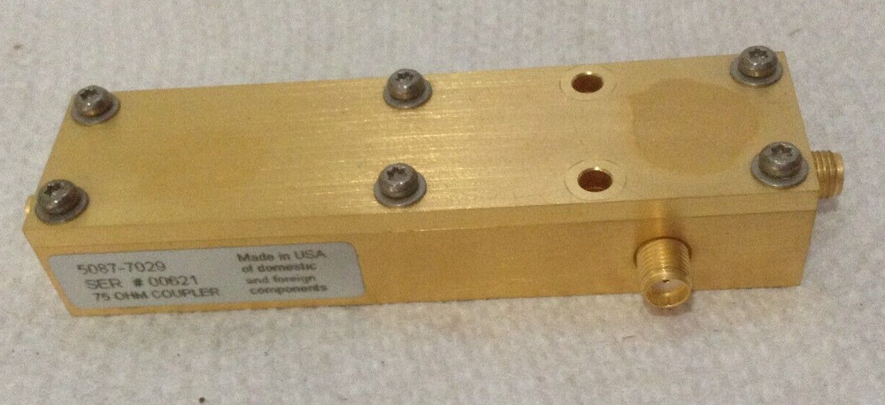 HP 5087-7029 75 ohms coupler