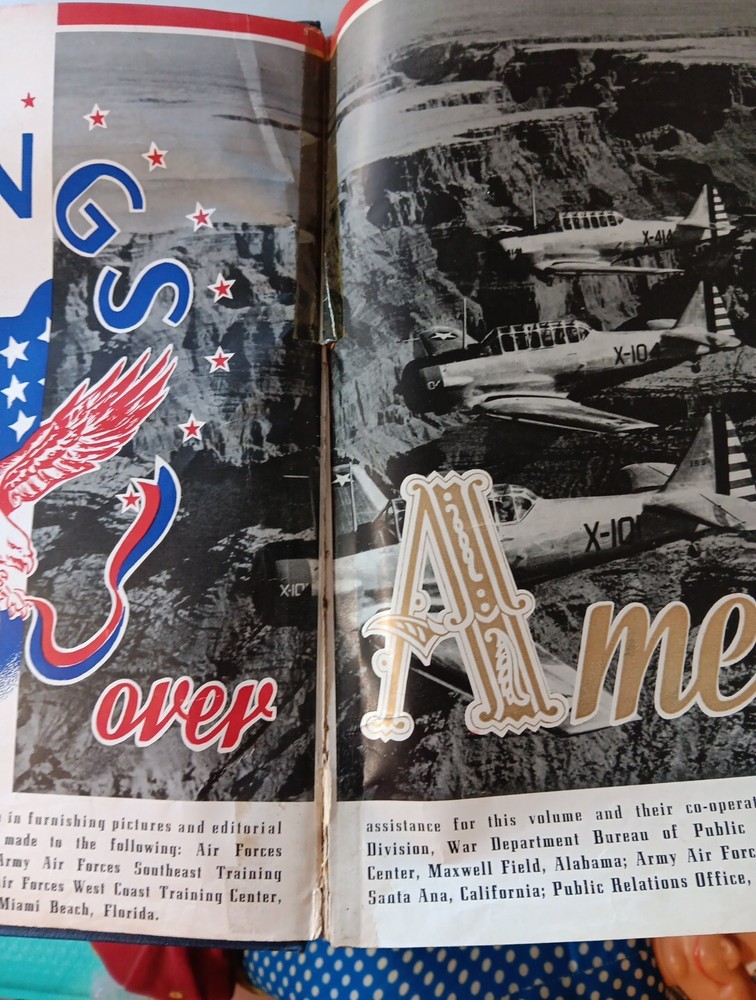 1942- 43WWII US ARMY AIR FORCE MATHER FIELD CA SCHOOL TRAINING COMMAND BOOK